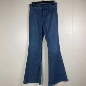 Juicy Couture Jeans Womens Size 28 Flared Leg Denim Pants Made‎ in USA